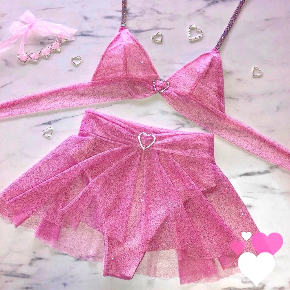COPY - NEW Dreamy Barbie Fairytale Pink Swimsuit